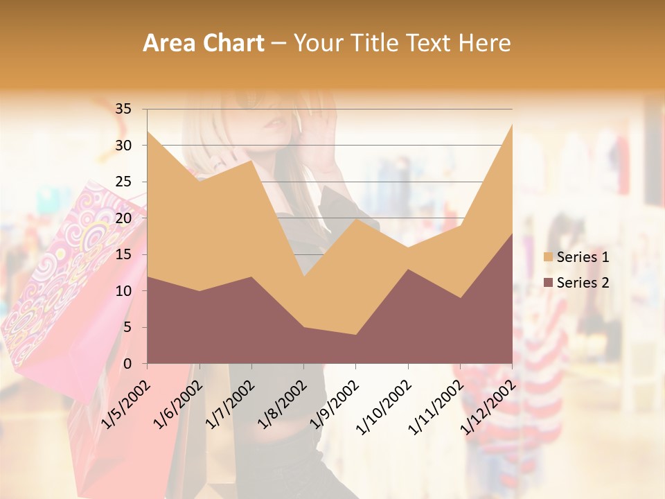 Retail Blond Attractive PowerPoint Template