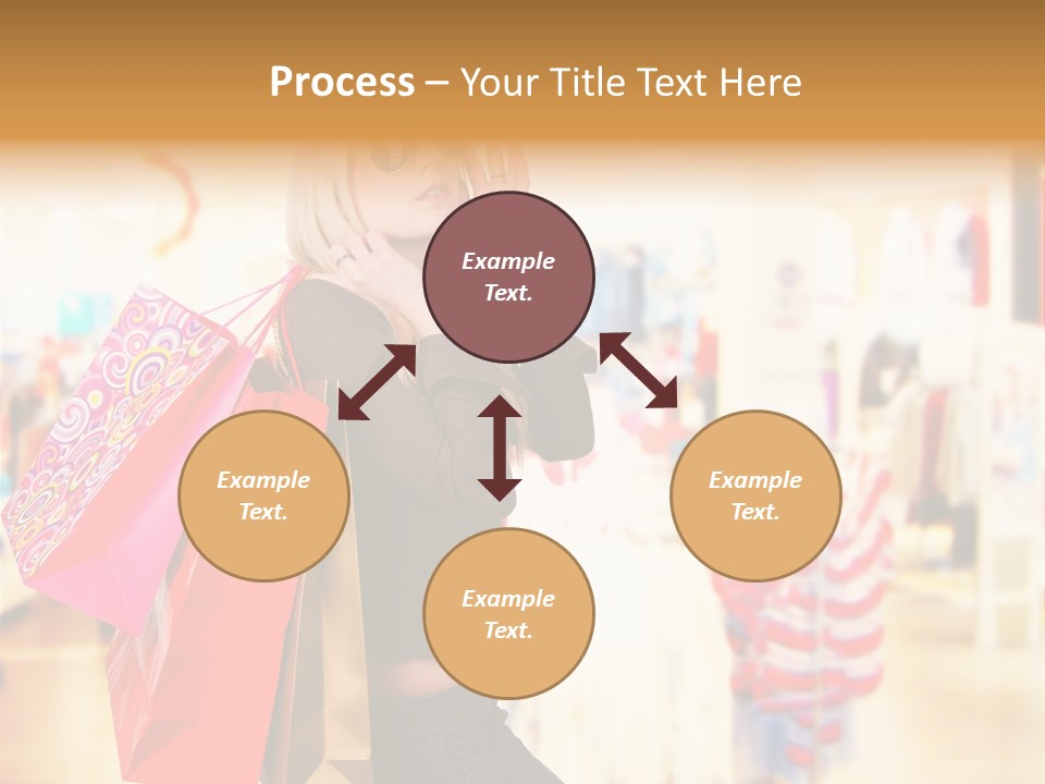 Retail Blond Attractive PowerPoint Template