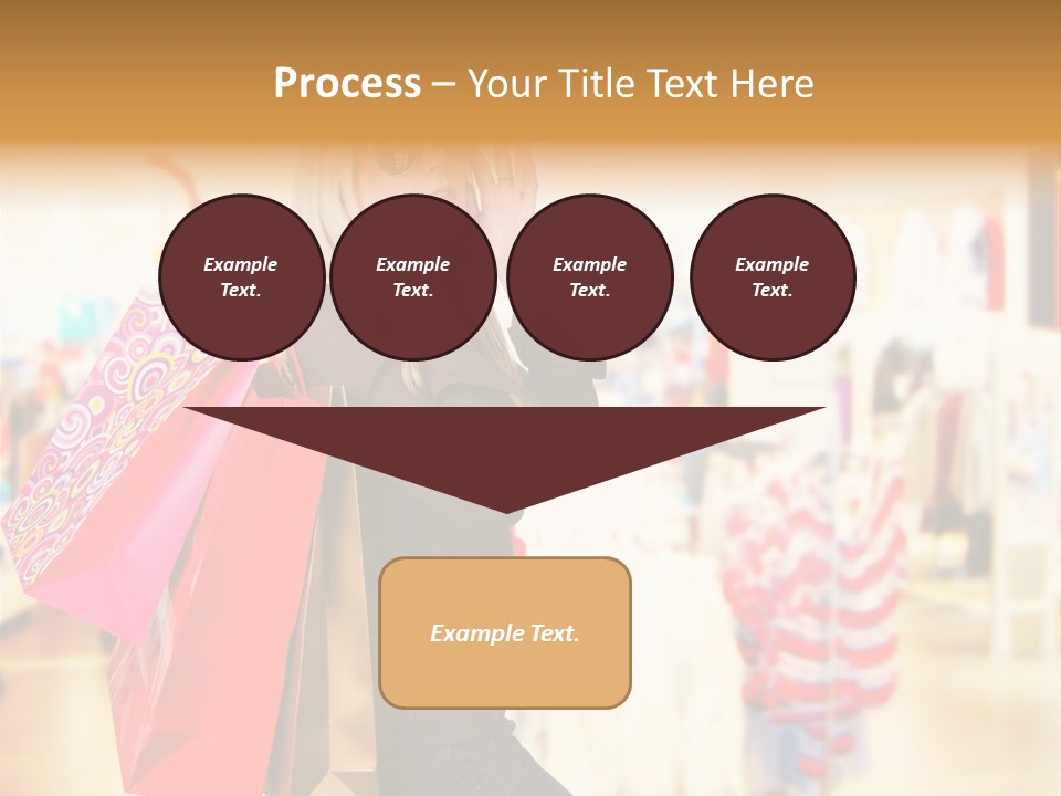 Retail Blond Attractive PowerPoint Template