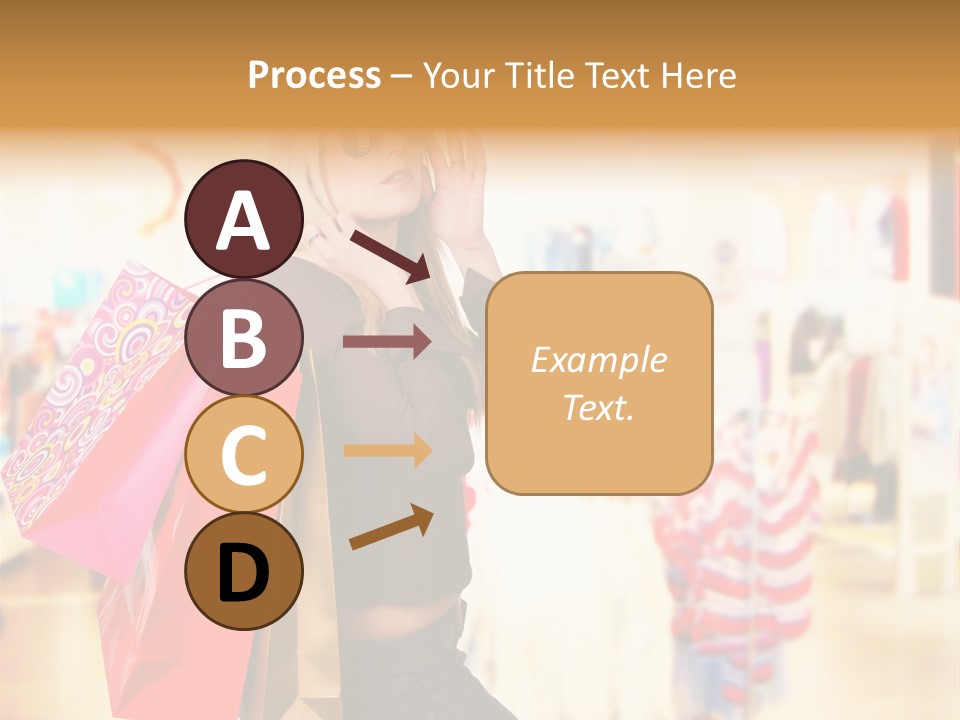 Retail Blond Attractive PowerPoint Template