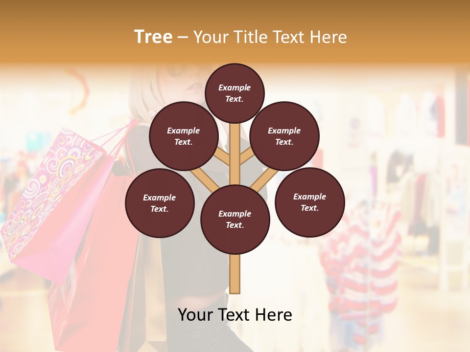 Retail Blond Attractive PowerPoint Template