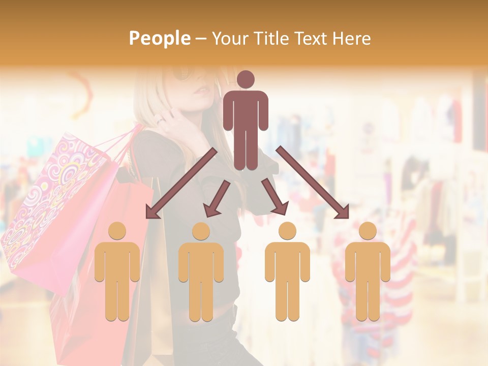 Retail Blond Attractive PowerPoint Template