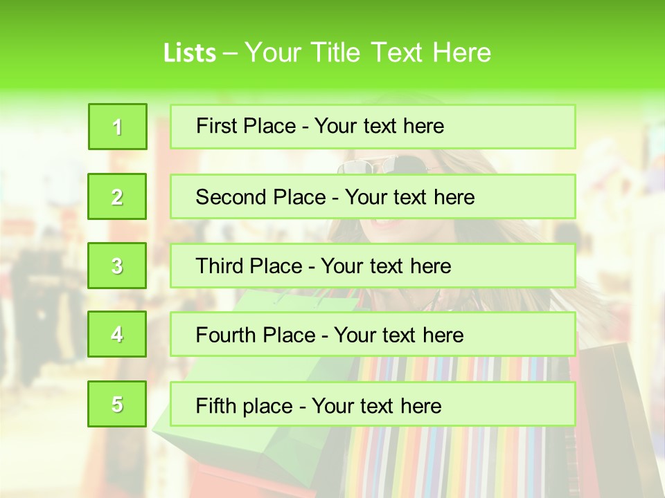 Purchase Smile Consumerism PowerPoint Template