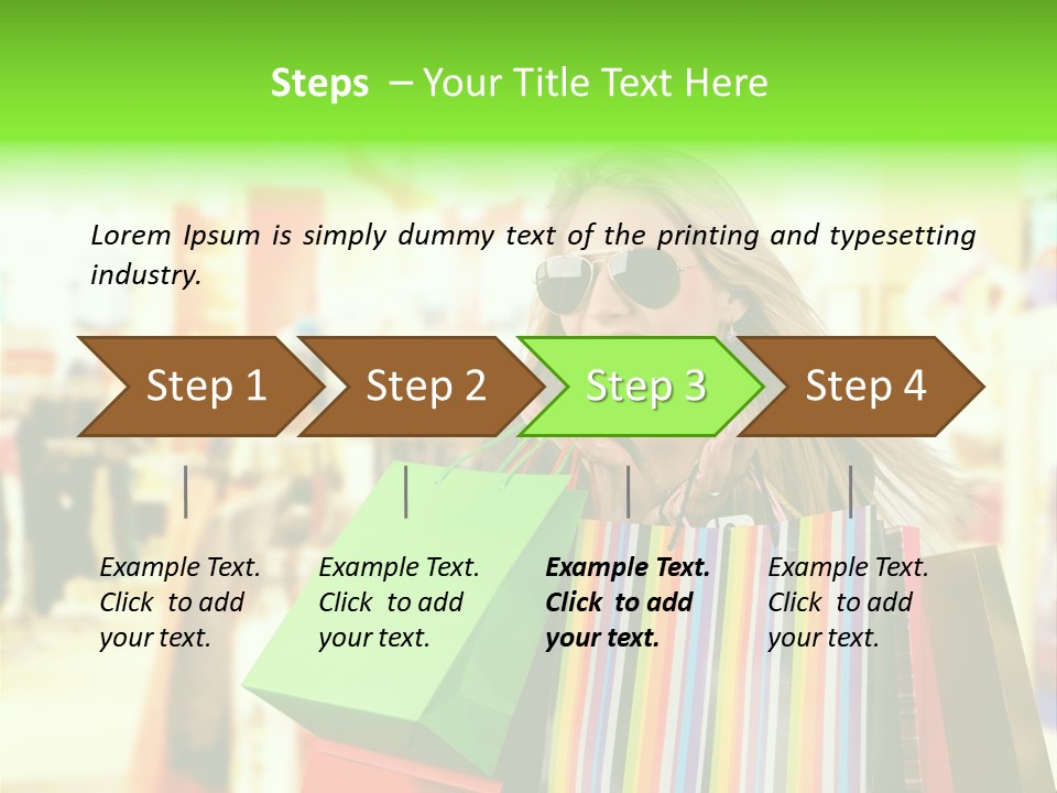 Purchase Smile Consumerism PowerPoint Template