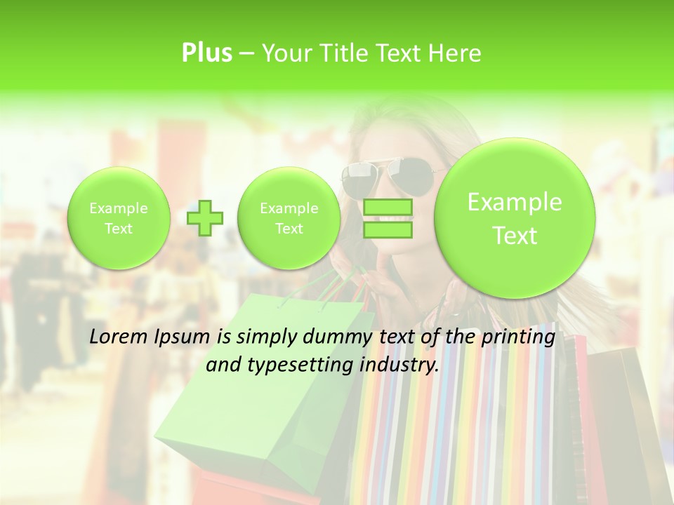 Purchase Smile Consumerism PowerPoint Template