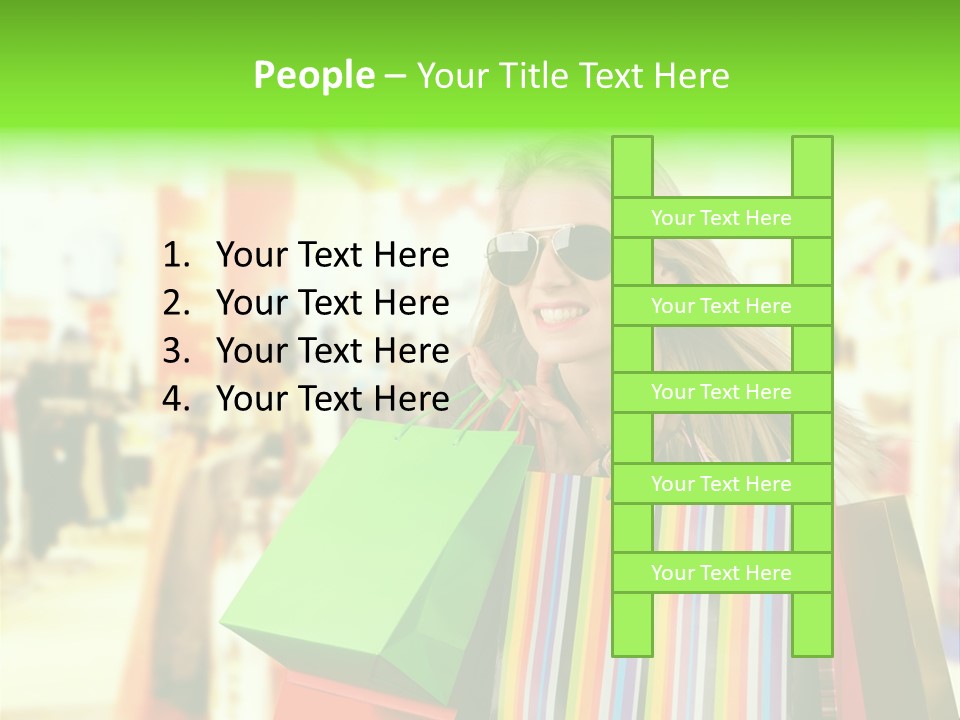 Purchase Smile Consumerism PowerPoint Template