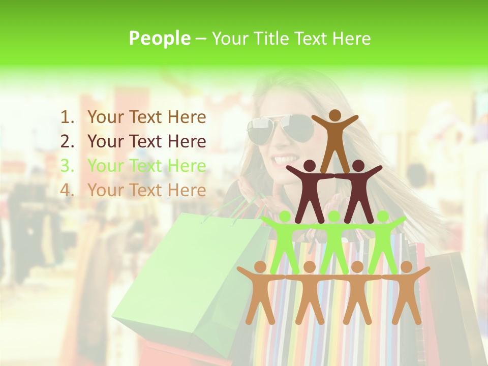 Purchase Smile Consumerism PowerPoint Template