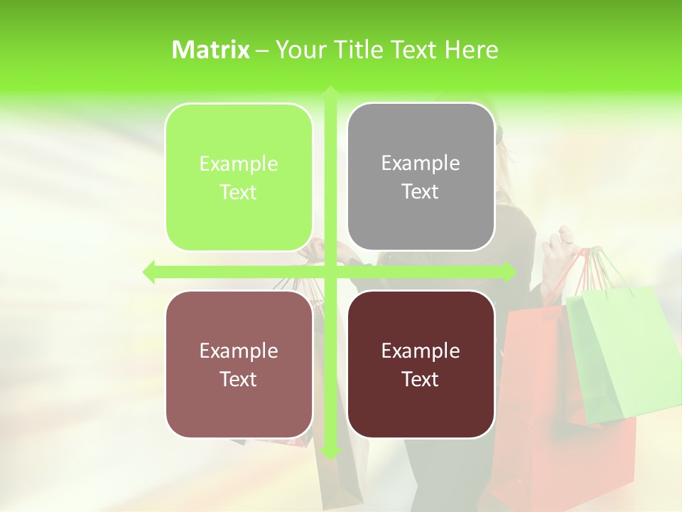 Happy Person Retail PowerPoint Template