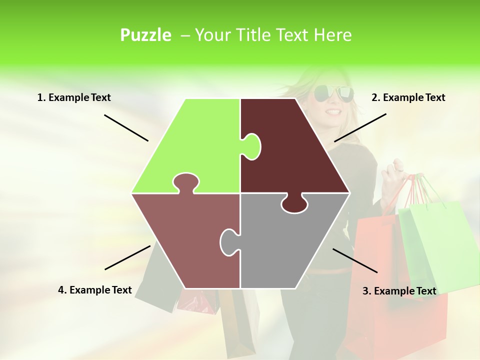 Happy Person Retail PowerPoint Template