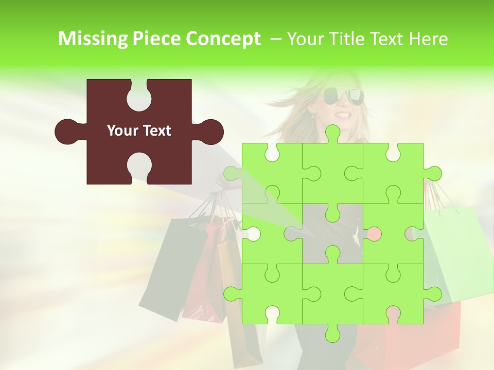 Happy Person Retail PowerPoint Template