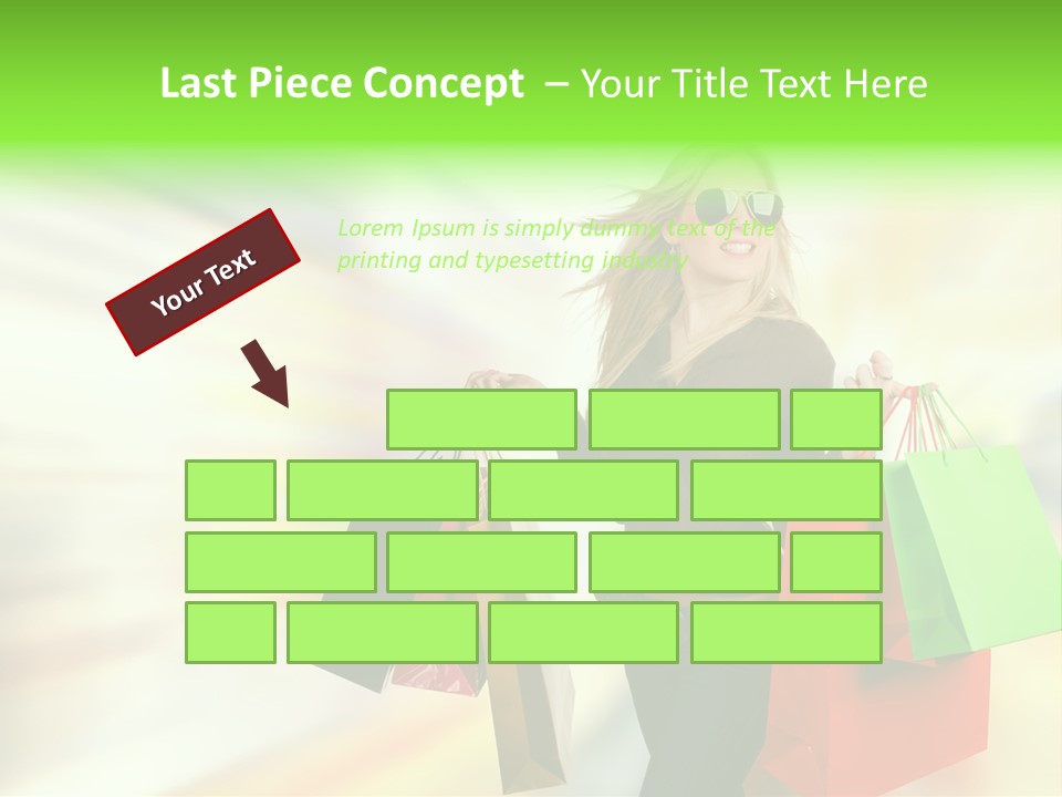 Happy Person Retail PowerPoint Template