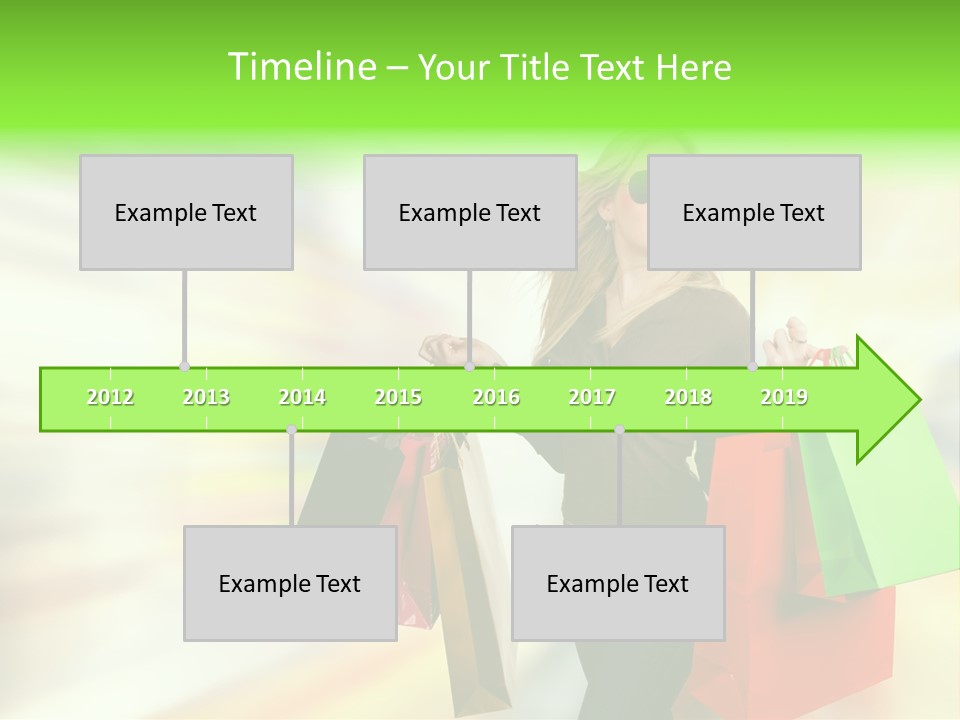 Happy Person Retail PowerPoint Template