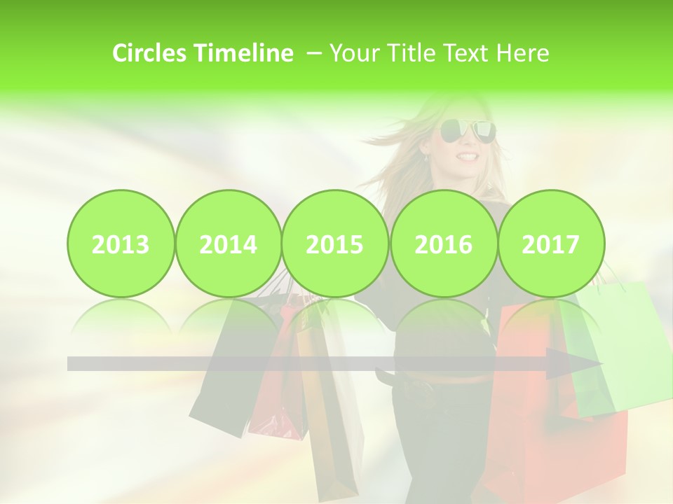 Happy Person Retail PowerPoint Template