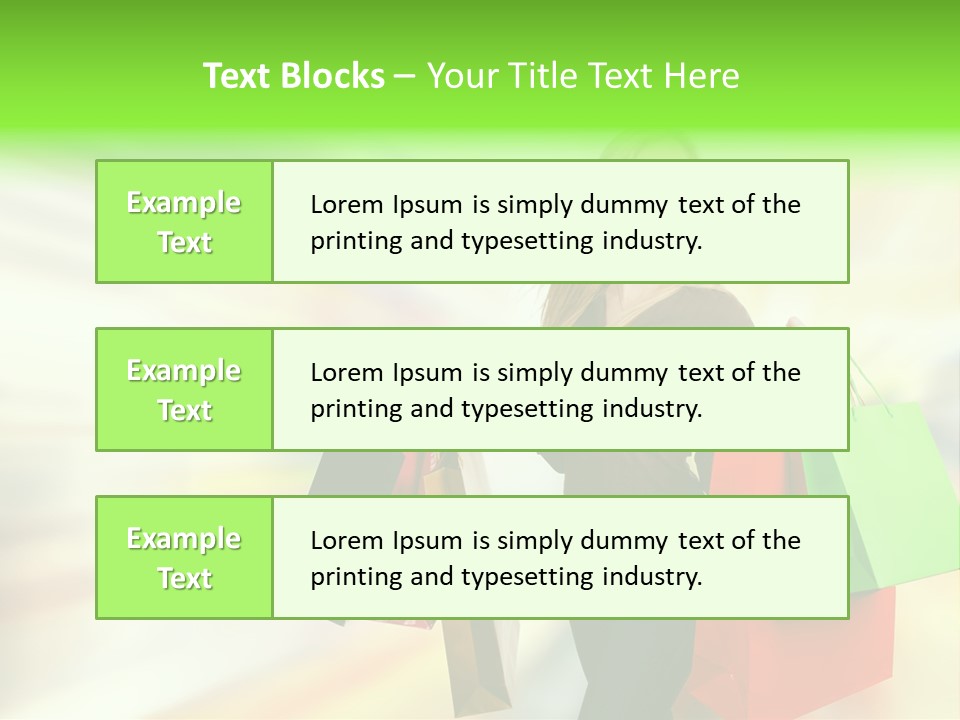 Happy Person Retail PowerPoint Template