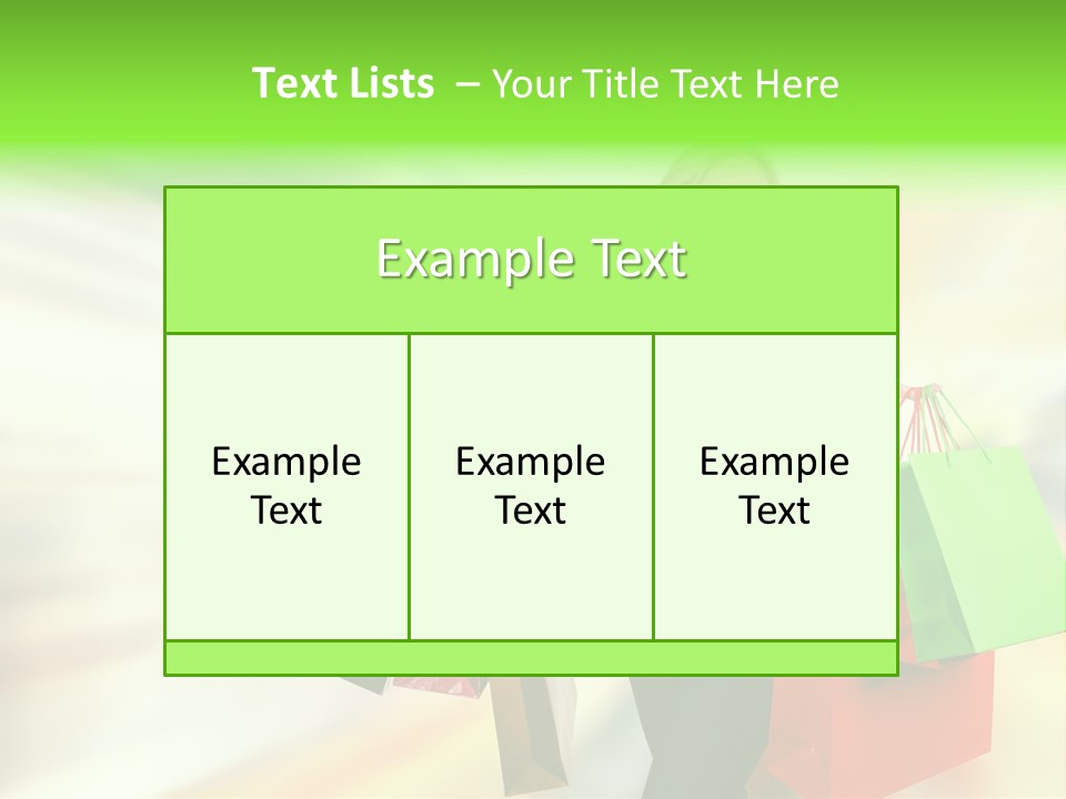 Happy Person Retail PowerPoint Template