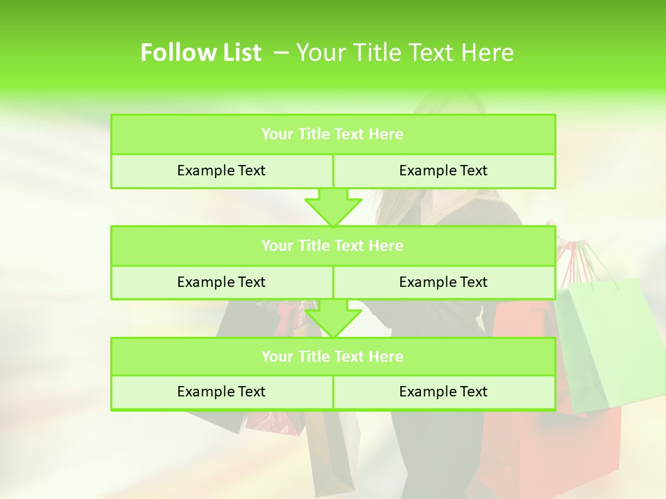 Happy Person Retail PowerPoint Template
