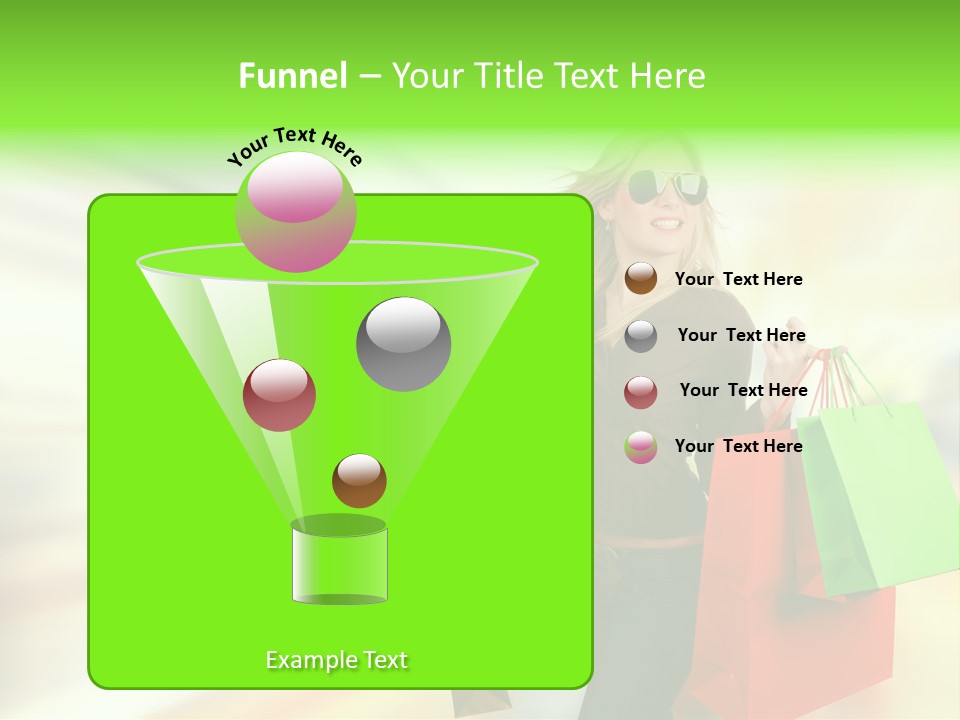 Happy Person Retail PowerPoint Template