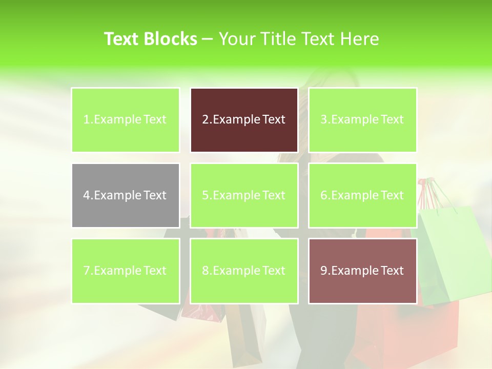 Happy Person Retail PowerPoint Template