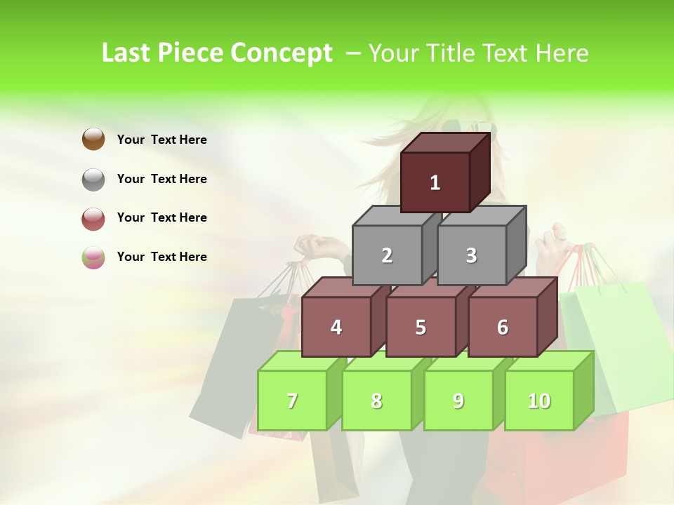 Happy Person Retail PowerPoint Template