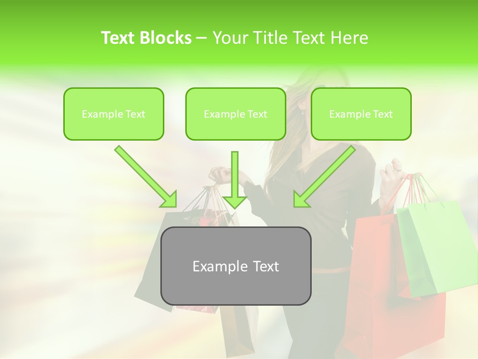 Happy Person Retail PowerPoint Template