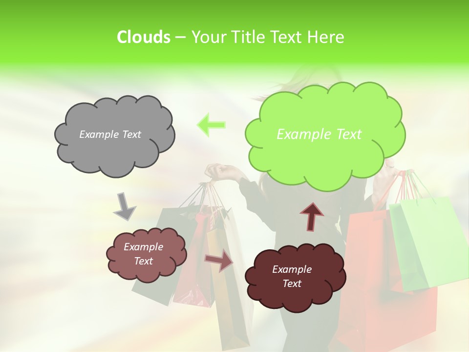 Happy Person Retail PowerPoint Template