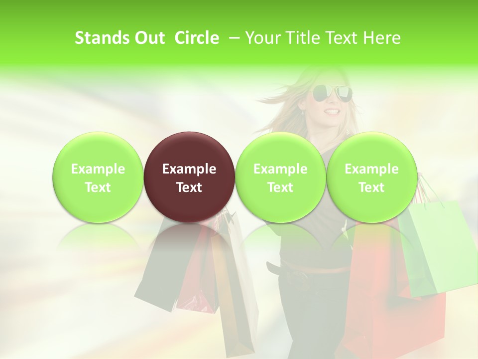 Happy Person Retail PowerPoint Template