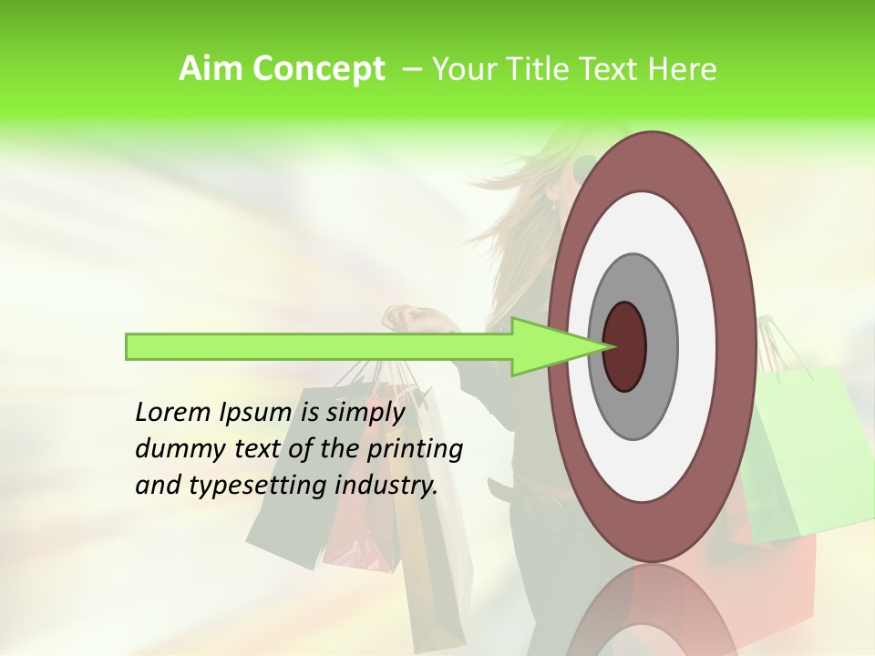 Happy Person Retail PowerPoint Template