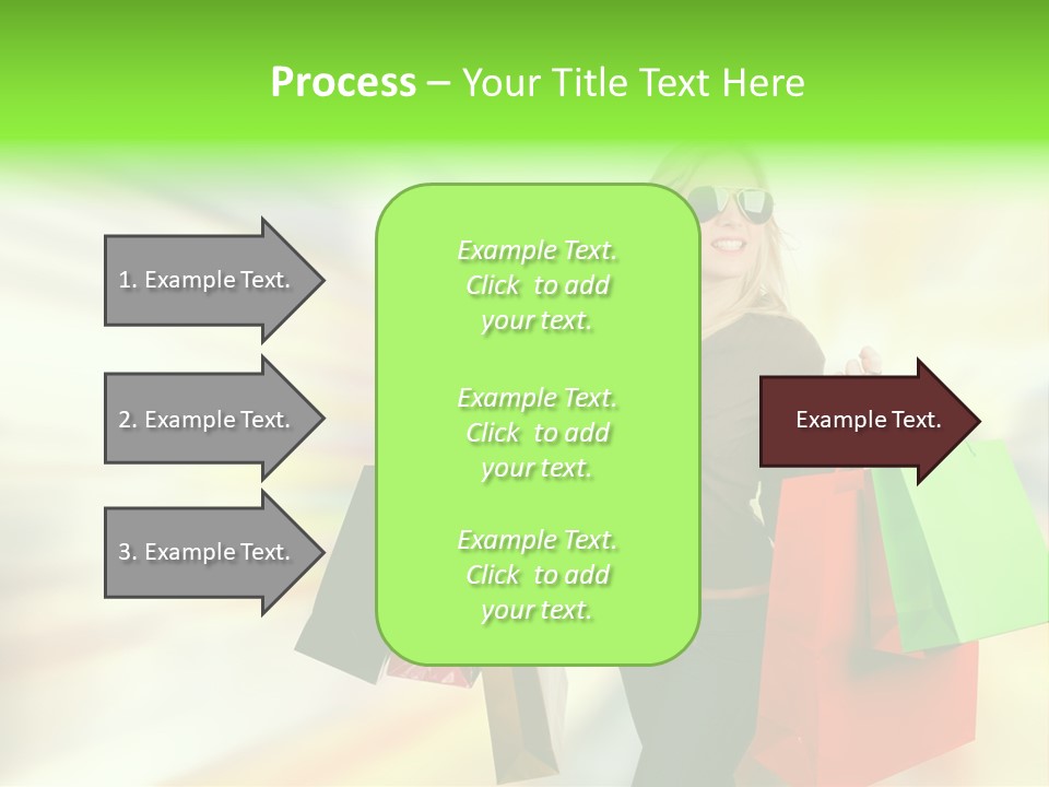 Happy Person Retail PowerPoint Template
