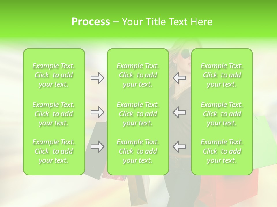 Happy Person Retail PowerPoint Template