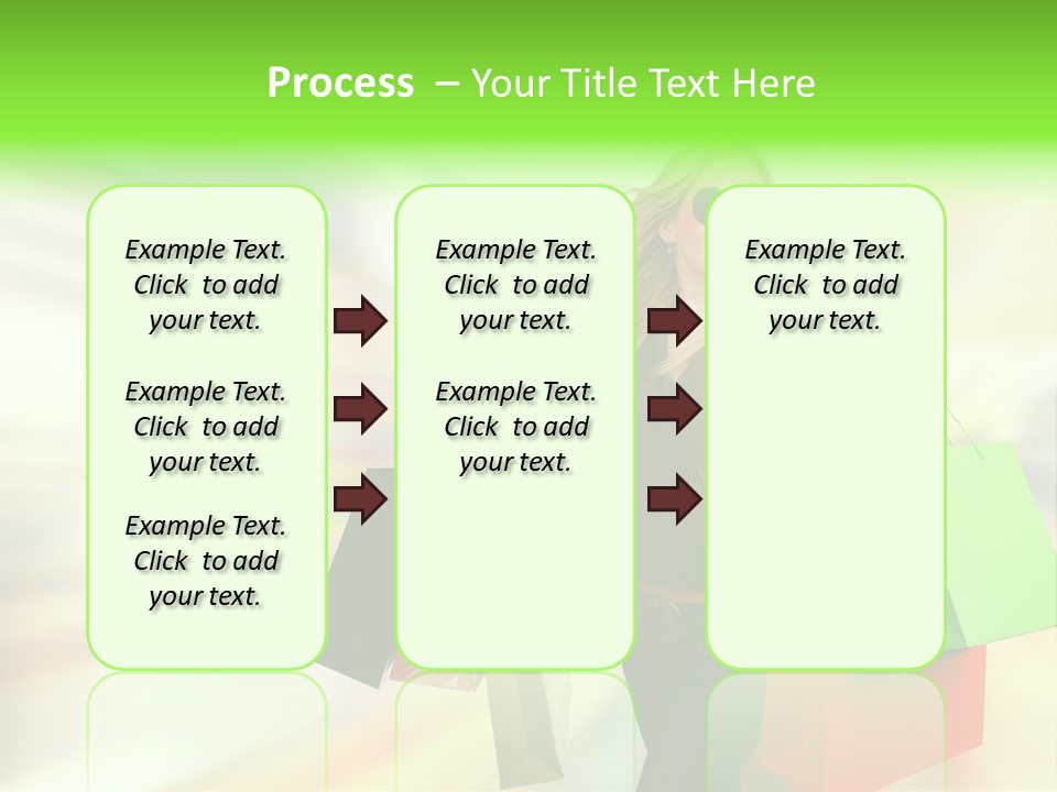 Happy Person Retail PowerPoint Template