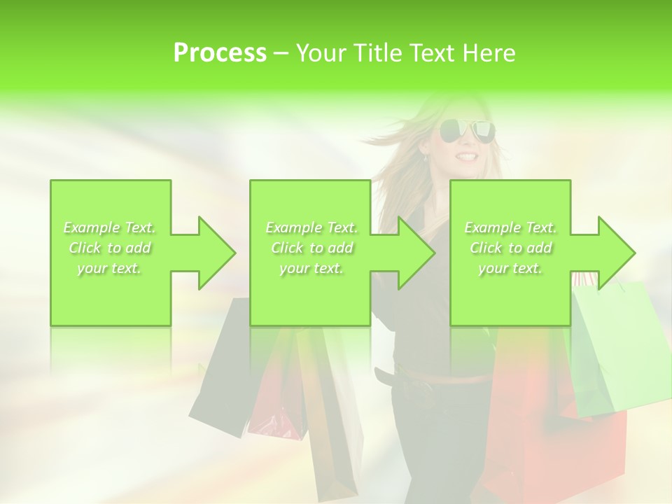 Happy Person Retail PowerPoint Template