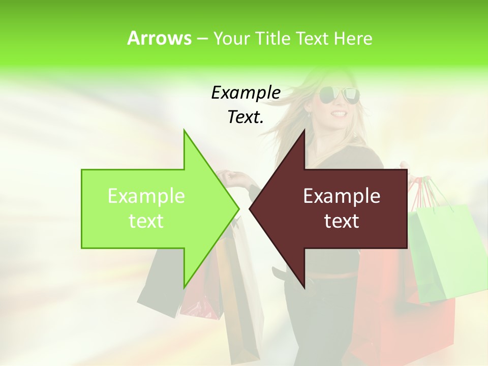 Happy Person Retail PowerPoint Template