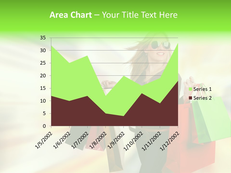 Happy Person Retail PowerPoint Template