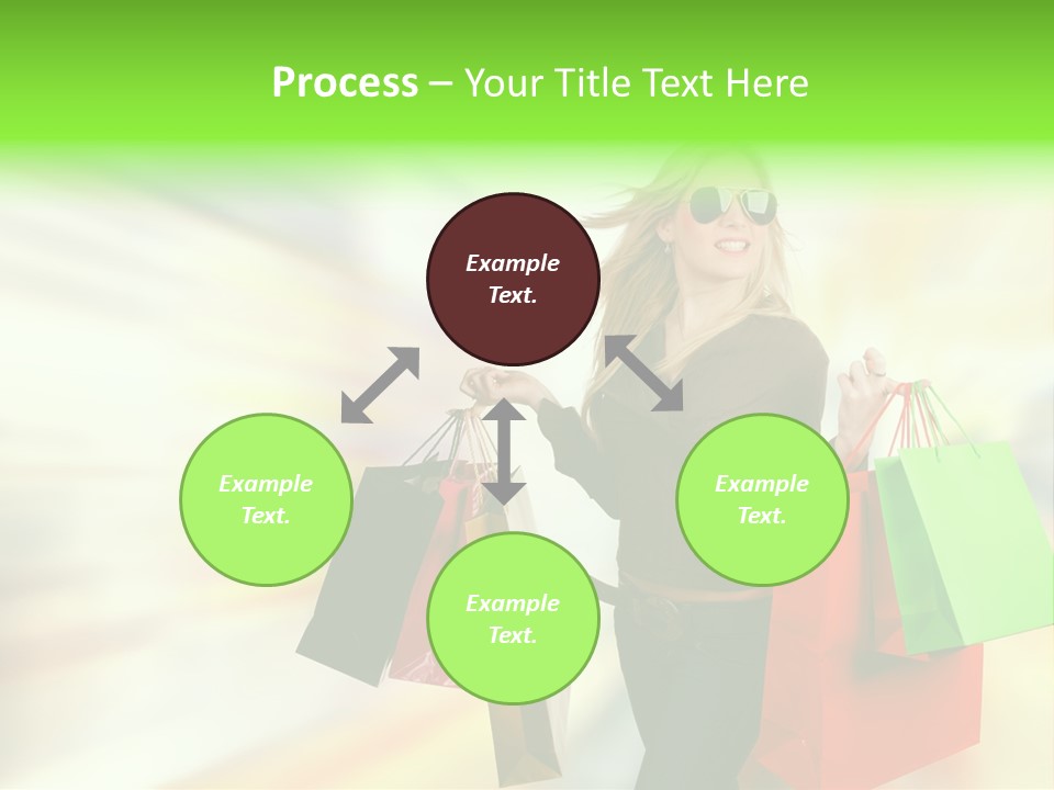 Happy Person Retail PowerPoint Template