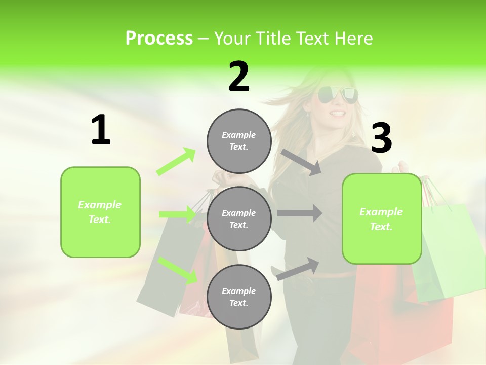 Happy Person Retail PowerPoint Template