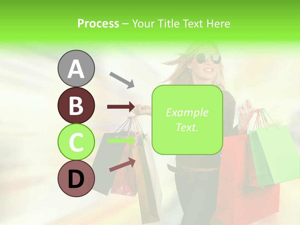 Happy Person Retail PowerPoint Template