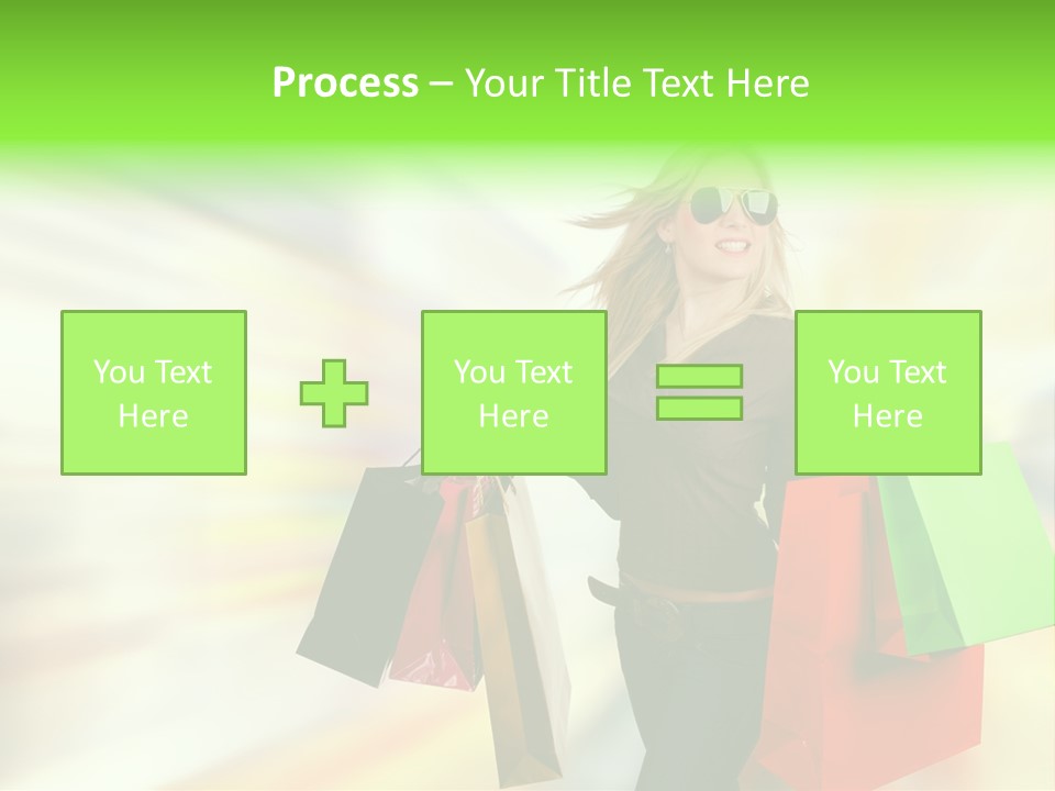 Happy Person Retail PowerPoint Template