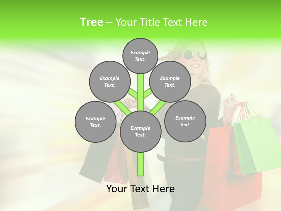 Happy Person Retail PowerPoint Template