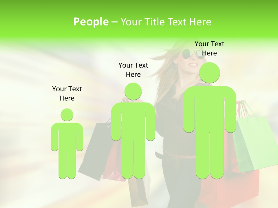 Happy Person Retail PowerPoint Template