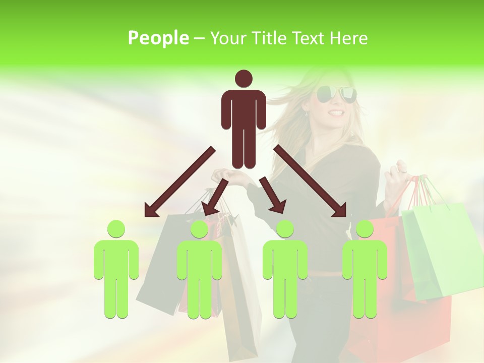 Happy Person Retail PowerPoint Template
