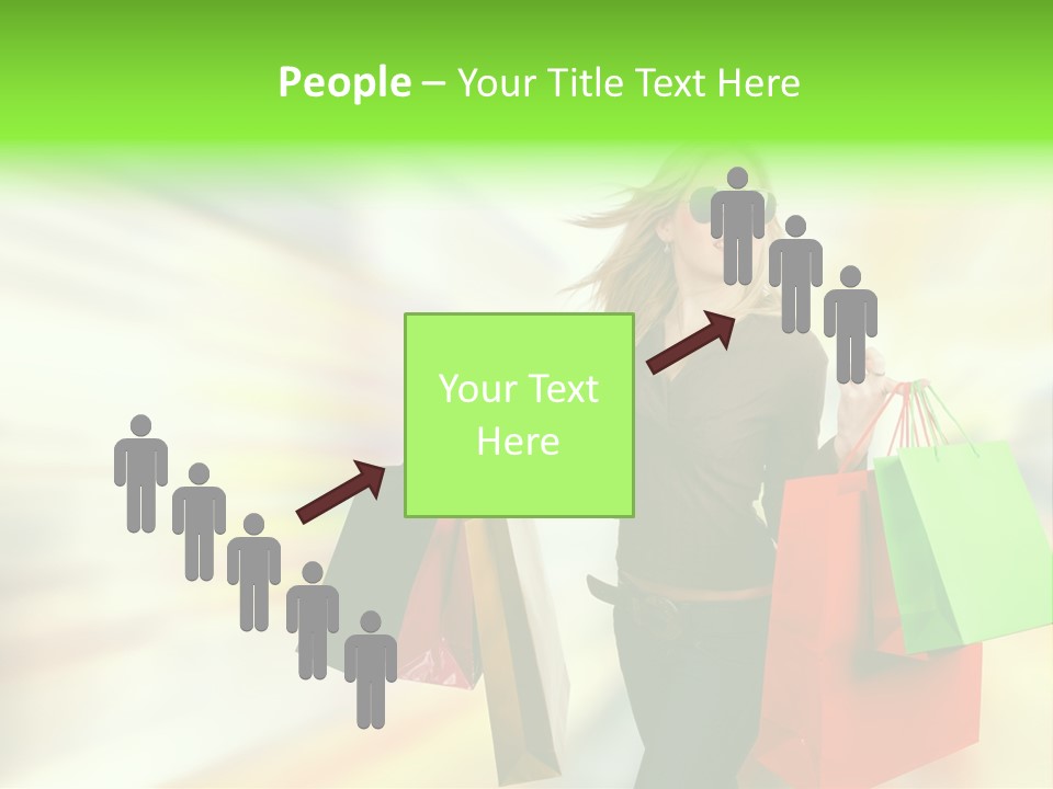 Happy Person Retail PowerPoint Template