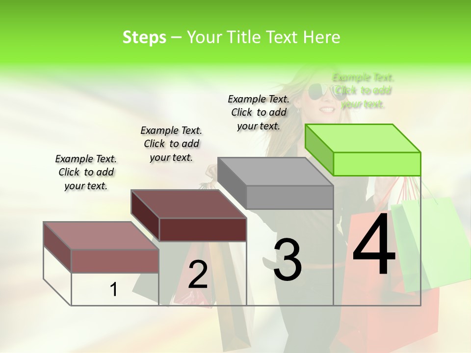 Happy Person Retail PowerPoint Template