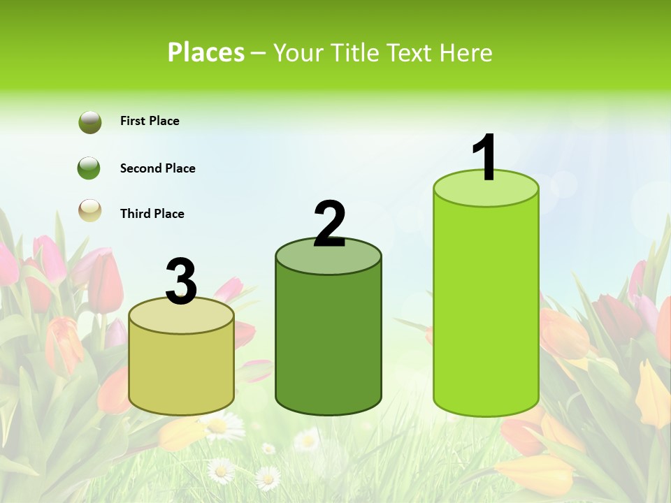 Field Beautiful Rain PowerPoint Template