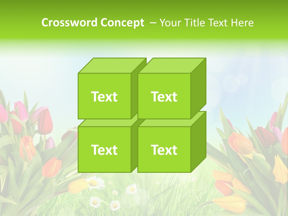 Field Beautiful Rain PowerPoint Template