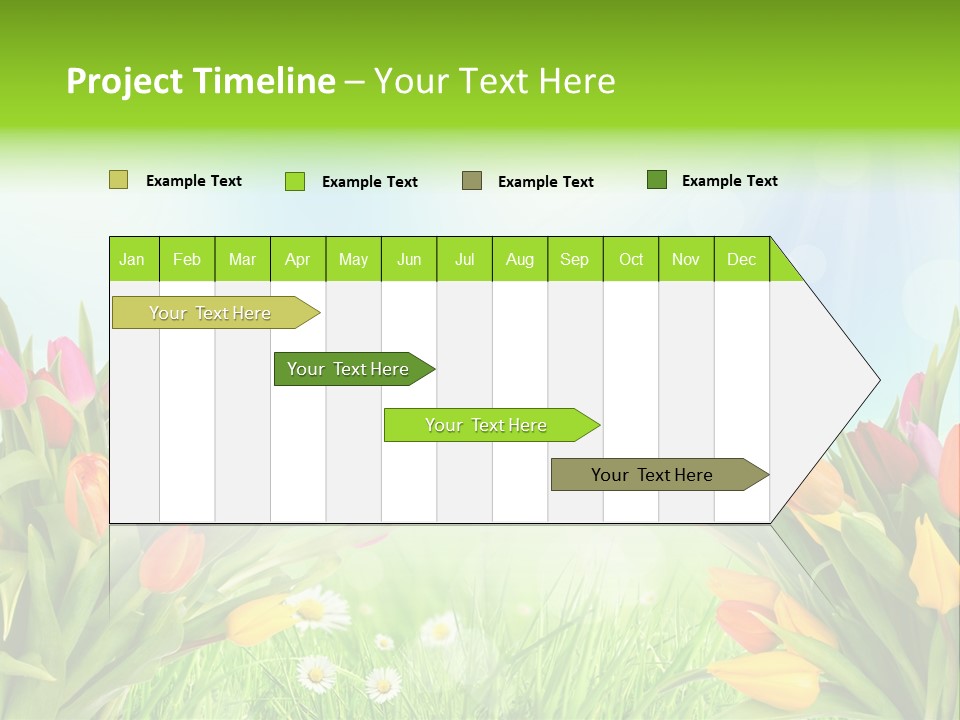 Field Beautiful Rain PowerPoint Template