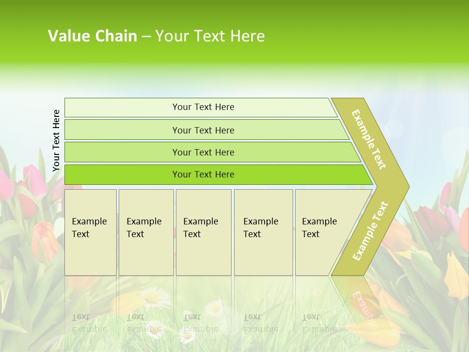 Field Beautiful Rain PowerPoint Template