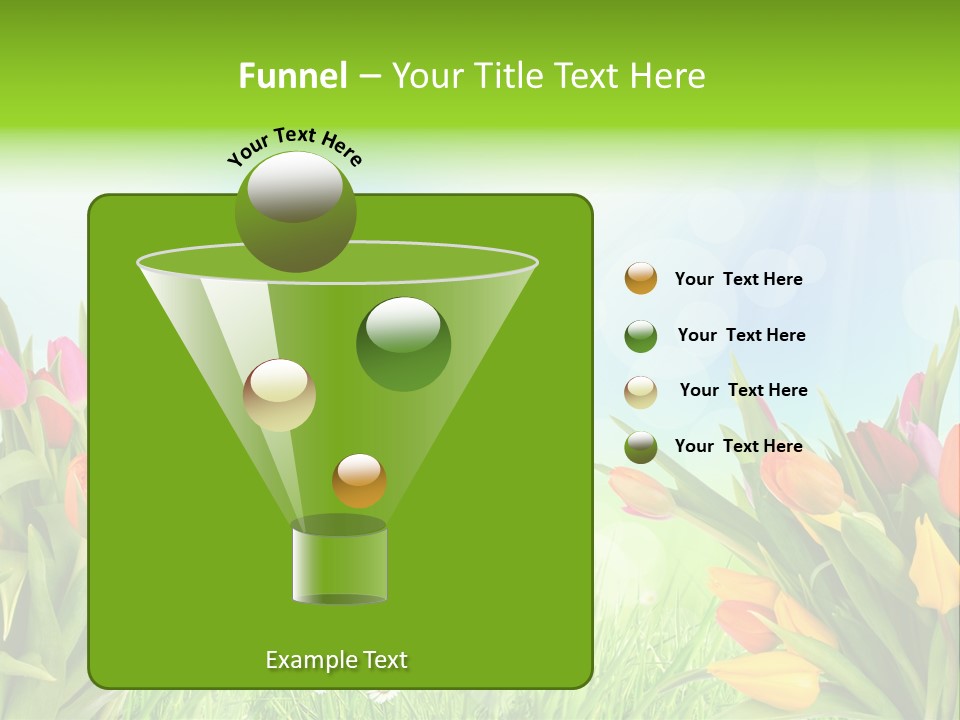 Field Beautiful Rain PowerPoint Template