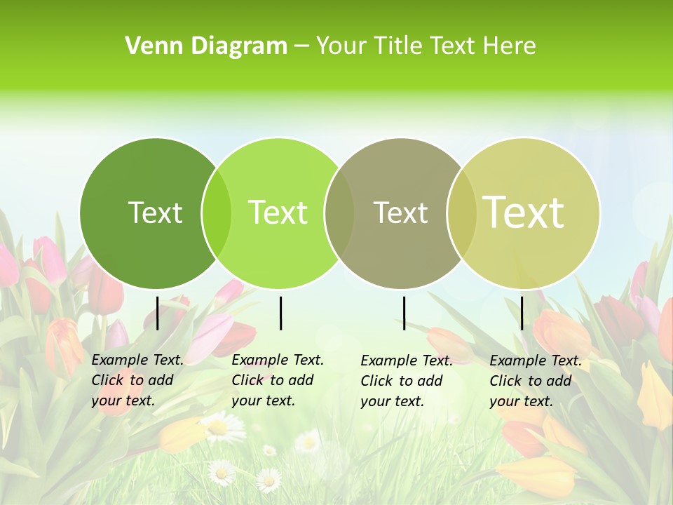 Field Beautiful Rain PowerPoint Template
