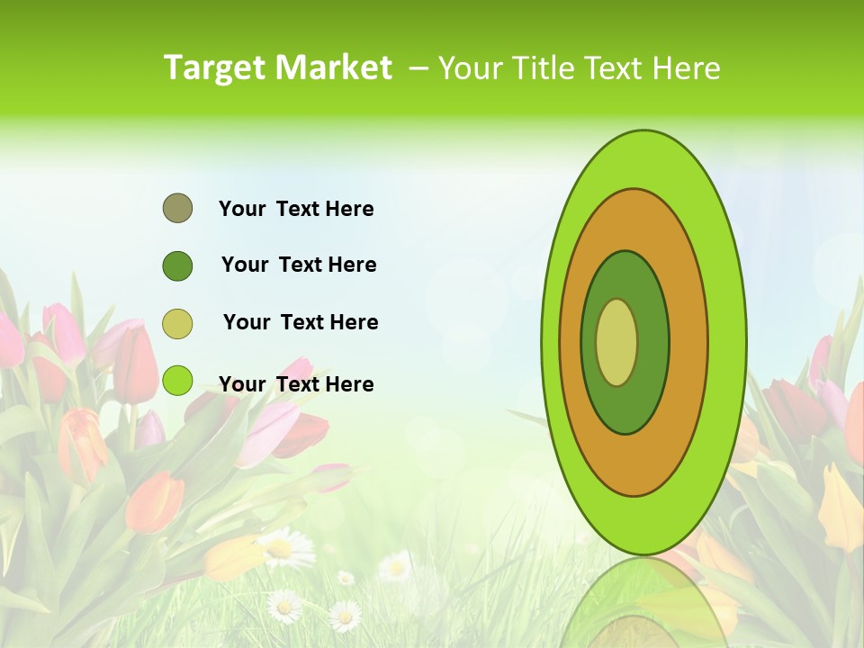 Field Beautiful Rain PowerPoint Template