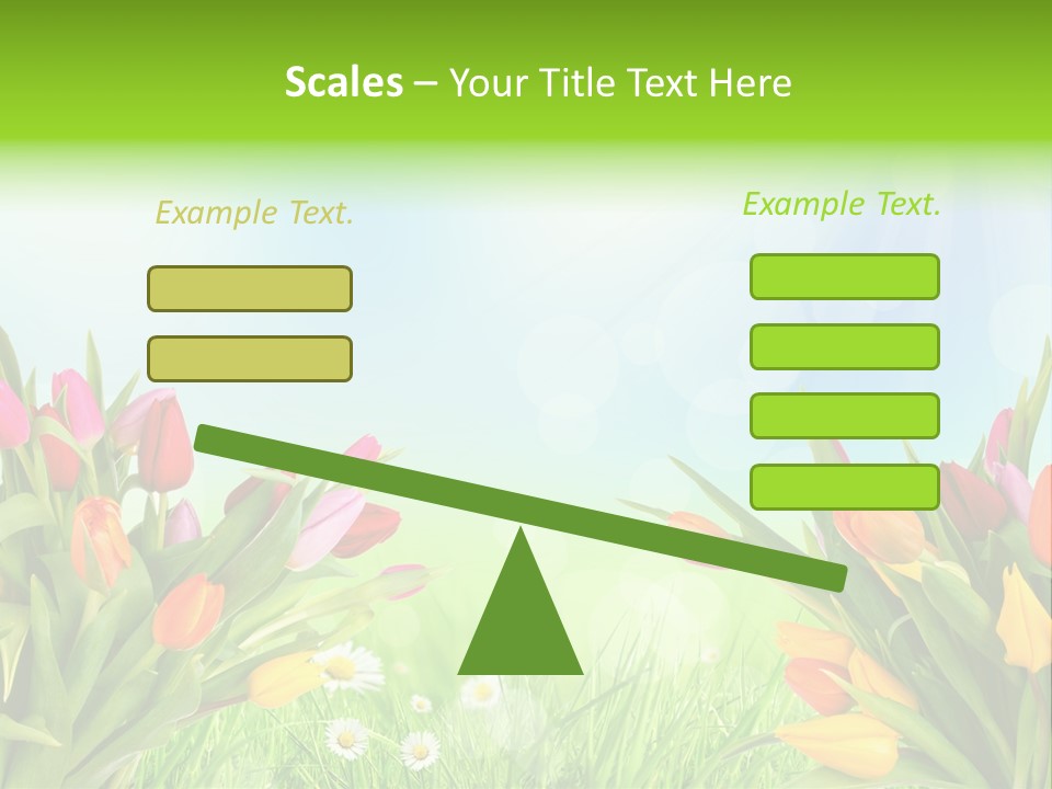 Field Beautiful Rain PowerPoint Template